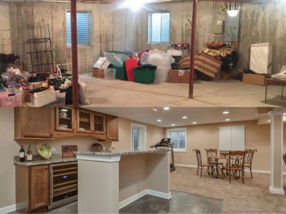 before-after Before and after renovation work in Seekonk